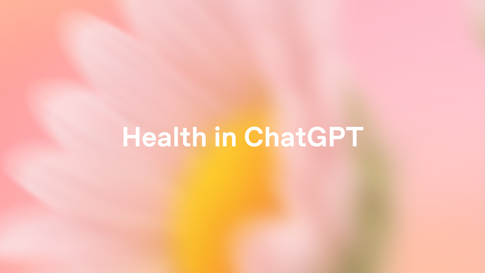 اوپن‌ای‌آی قابلیت سلامت را در ChatGPT راه‌اندازی کرد